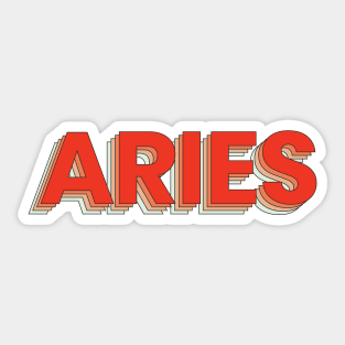 Aries Sticker